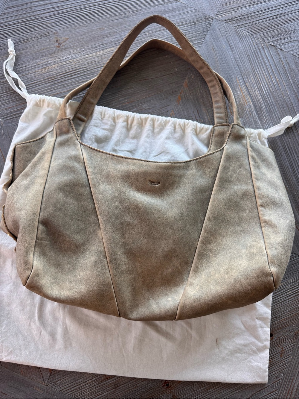 Hammitt hobo style large shoulder bag